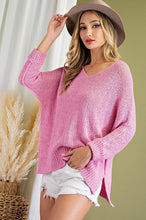 CREW NECK KNIT SWEATER- 6 Colors