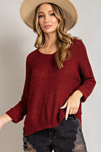 CREW NECK KNIT SWEATER- 6 Colors