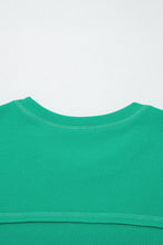 Mint Green Drop Shoulder Boxy Tee and Barrel Pants Set