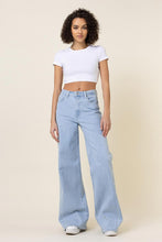 Low Rider Wide Leg Denim