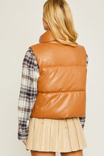 PU Padded Vest- 3 Colors