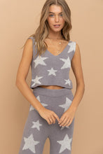 Soft Star Print Tank Pant Set