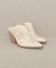 OASIS SOCIETY Kiara - Western Inspired Heeled Mule