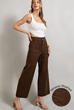 SOFT WASHED WIDE LEG PANTS