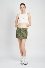 CARGO MINI SKIRT