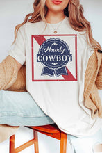 HOWDY COWBOY GRAPHIC TEE