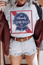 HOWDY COWBOY GRAPHIC TEE