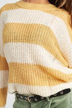 DISTRESSED KNIT Sweater Top