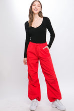 Loose Fit Parachute Cargo Pants - 4 Colors