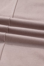 Goat Waffle Patchwork Exposed Seam Oversized Hoodie