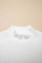Yellow Solid Color High Neck Cap Sleeve Loose Top