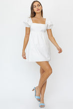 Puff Sleeve Babydoll Dress