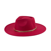 Chain Fedora Hat