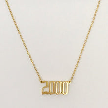 Birth Year Necklace