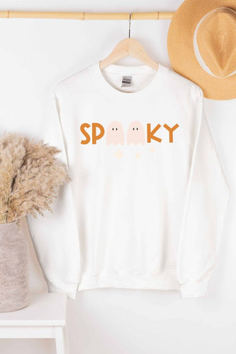 SPOOKY GRAPHIC SWEATSHIRT