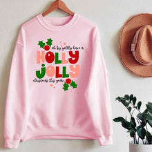 HOLLY JOLLY CHRISTMAS GRAPHIC SWEATSHIRT