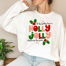 HOLLY JOLLY CHRISTMAS GRAPHIC SWEATSHIRT