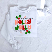 HOLLY JOLLY CHRISTMAS GRAPHIC SWEATSHIRT