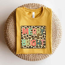 Leopard Merry and Bright Tee