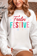 FEELIN FESTIVE CHRISTMAS GRAPHIC SWEATSHIRT