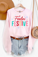 FEELIN FESTIVE CHRISTMAS GRAPHIC SWEATSHIRT