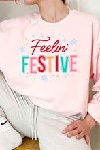 FEELIN FESTIVE CHRISTMAS GRAPHIC SWEATSHIRT