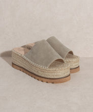 OASIS SOCIETY Ivy   Espadrille Platform Slide