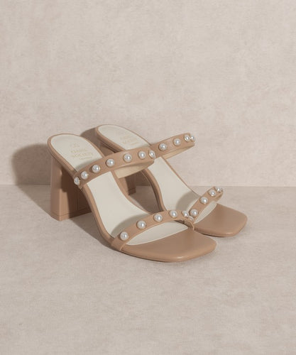 OASIS SOCIETY Victoria   Pearl Strap Heel