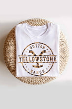 DUTTON RANCH YELLOWSTONE LEOPARD GRAPHIC TEE