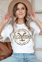 DUTTON RANCH YELLOWSTONE LEOPARD GRAPHIC TEE