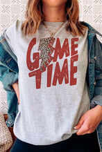 LEOPARD LIGHTNING GAME TIME GRAPHIC T SHIRT