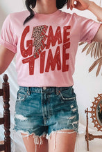 LEOPARD LIGHTNING GAME TIME GRAPHIC T SHIRT