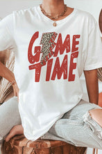 LEOPARD LIGHTNING GAME TIME GRAPHIC T SHIRT