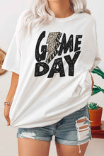 LEOPARD LIGHTNING GAME DAY GRAPHIC T SHIRT