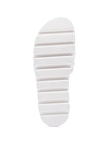 SUNDAE PLATFORM Slides WITH WOVEN TEXTURED STRAPS