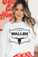 WALLEN LEOPARD WESTERN GRAPHIC SWEATSHIRT