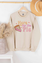 HERE FOR THE PIE GRAPHIC SWEATSHIRT