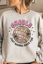 GHOULS JUST WANNA HAVE FUN GRAPHIC SWEATSHIRT