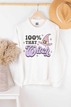 100 THAT WITCH GRAPHIC SWEATSHIRT PLUS SIZE