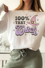 100 THAT WITCH GRAPHIC SWEATSHIRT PLUS SIZE