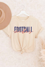 FOOTBALL VIBES GRAPHIC TEE PLUS SIZE