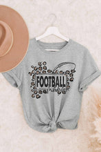 LEOPARD FOOTBALL MAMA GRAPHIC TEE