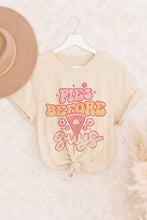 PIES BEFORE GUYS GRAPHIC TEE
