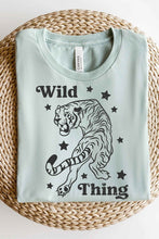 WILD TIGER STAR GRAPHIC T SHIRT