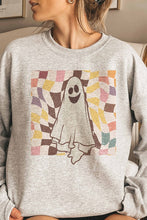 SPOOKY CHECKER GRAPHIC SWEATSHIRT