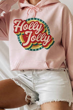 HOLLY JOLLY CHRISTMAS GRAPHIC HOODIE