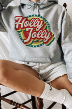 HOLLY JOLLY CHRISTMAS GRAPHIC HOODIE