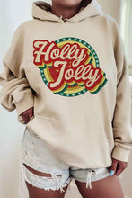 HOLLY JOLLY CHRISTMAS GRAPHIC HOODIE