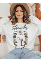 HOWDY SKELETON GRAPHIC SWEATSHIRT