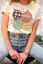 CHRISTMAS BUBBLES GRAPHIC TEE